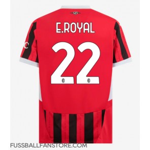 AC Milan Emerson Royal #22 Replik Heimtrikot 2024-25 Kurzarm